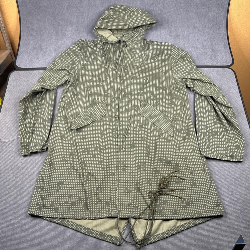 Vintage US Military Desert Night Camo Fishtail Parka Jacket L 1980s